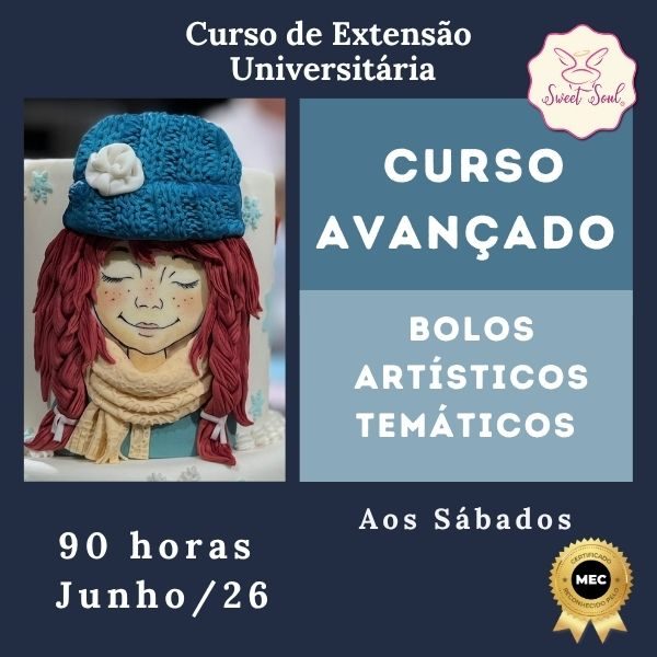 600 x 600 Site - Academia de Bolos Artísticos (Vídeo para dispositivos móveis)